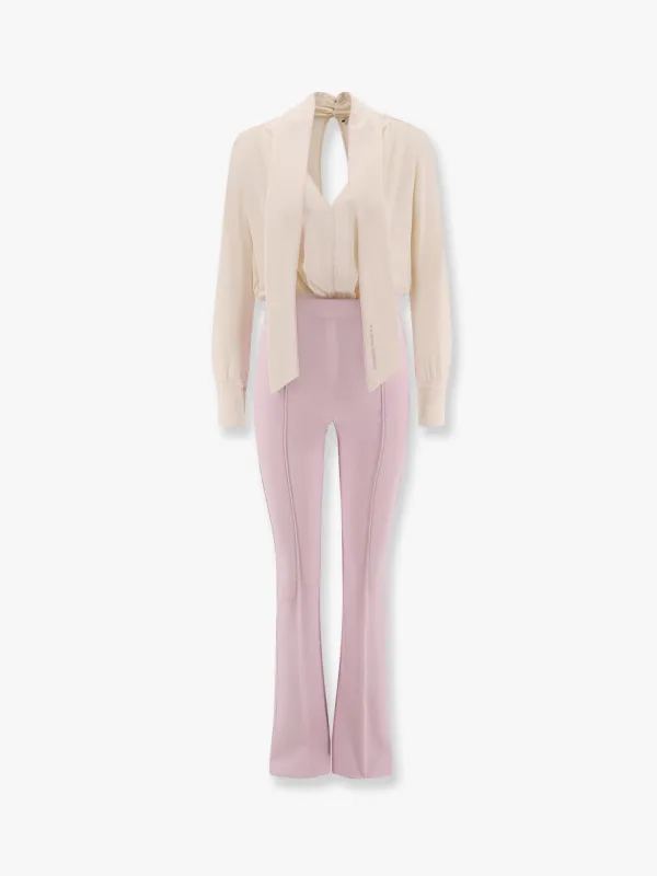 Elisabetta Franchi Viscose jumsuit with removable trouser made by Siebentaschen