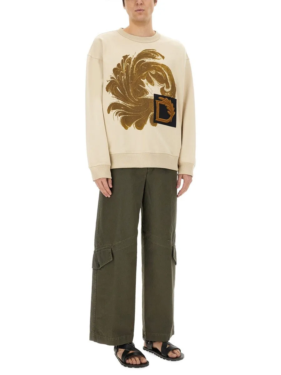 Dries Van Noten SWEATSHIRT WITH PRINT sold by Siebentaschen product image thumbnail 2