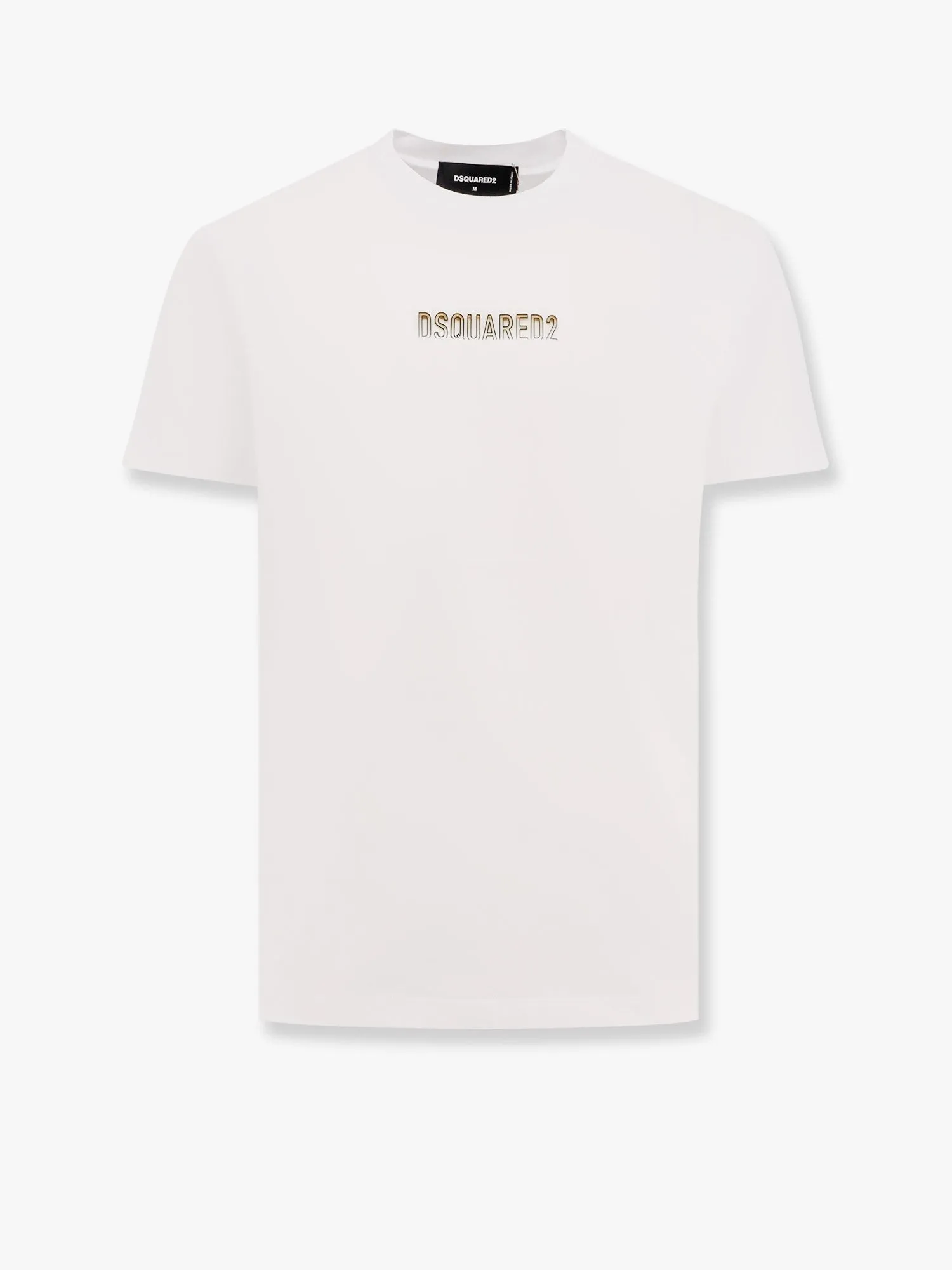 Dsquared2 Cotton t-shirt with frontal embossed logo sold by Siebentaschen