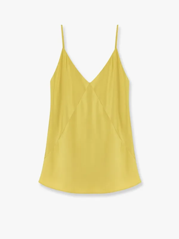 Max Mara Quassia silk top sold by Siebentaschen