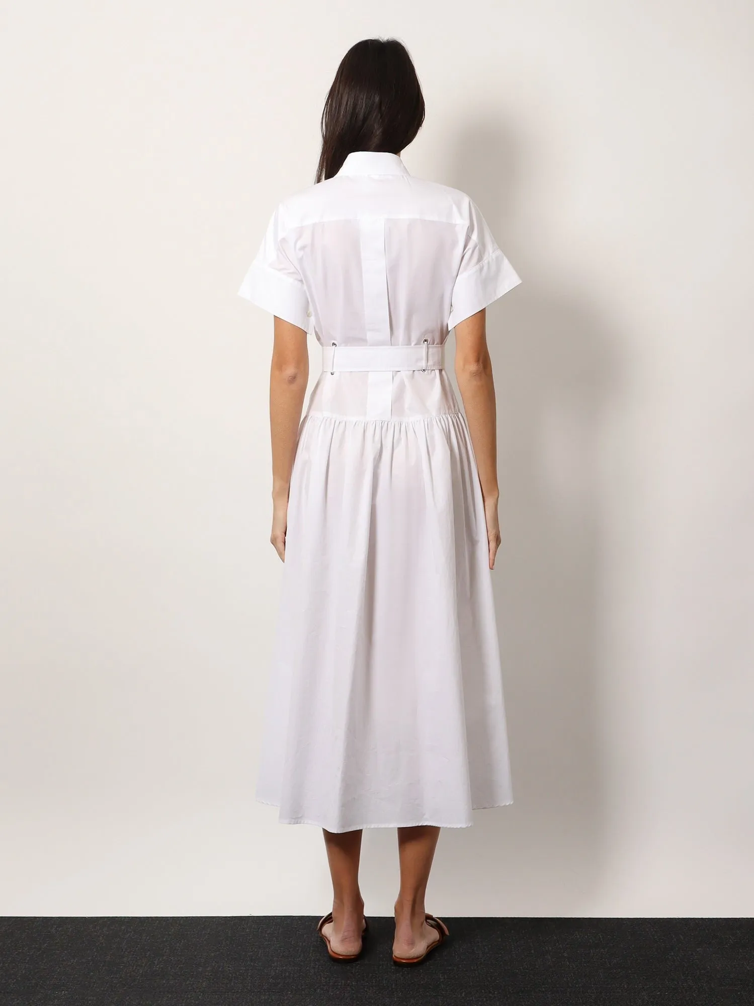 Max Mara Agoraio cotton chemisier dress sold by Siebentaschen product image thumbnail 3