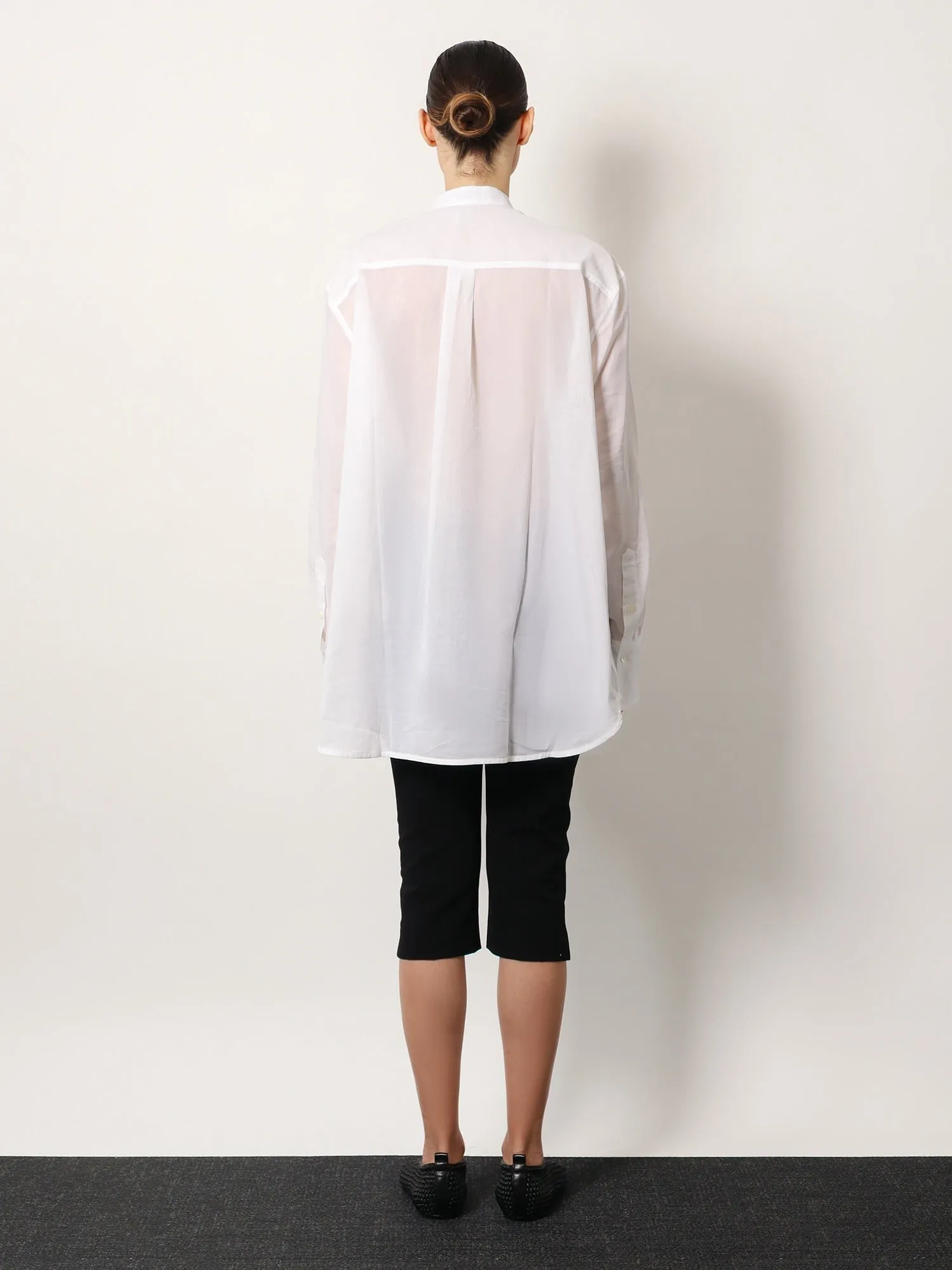 TOTEME Stand collar organic cotton shirt sold by Siebentaschen product image thumbnail 3