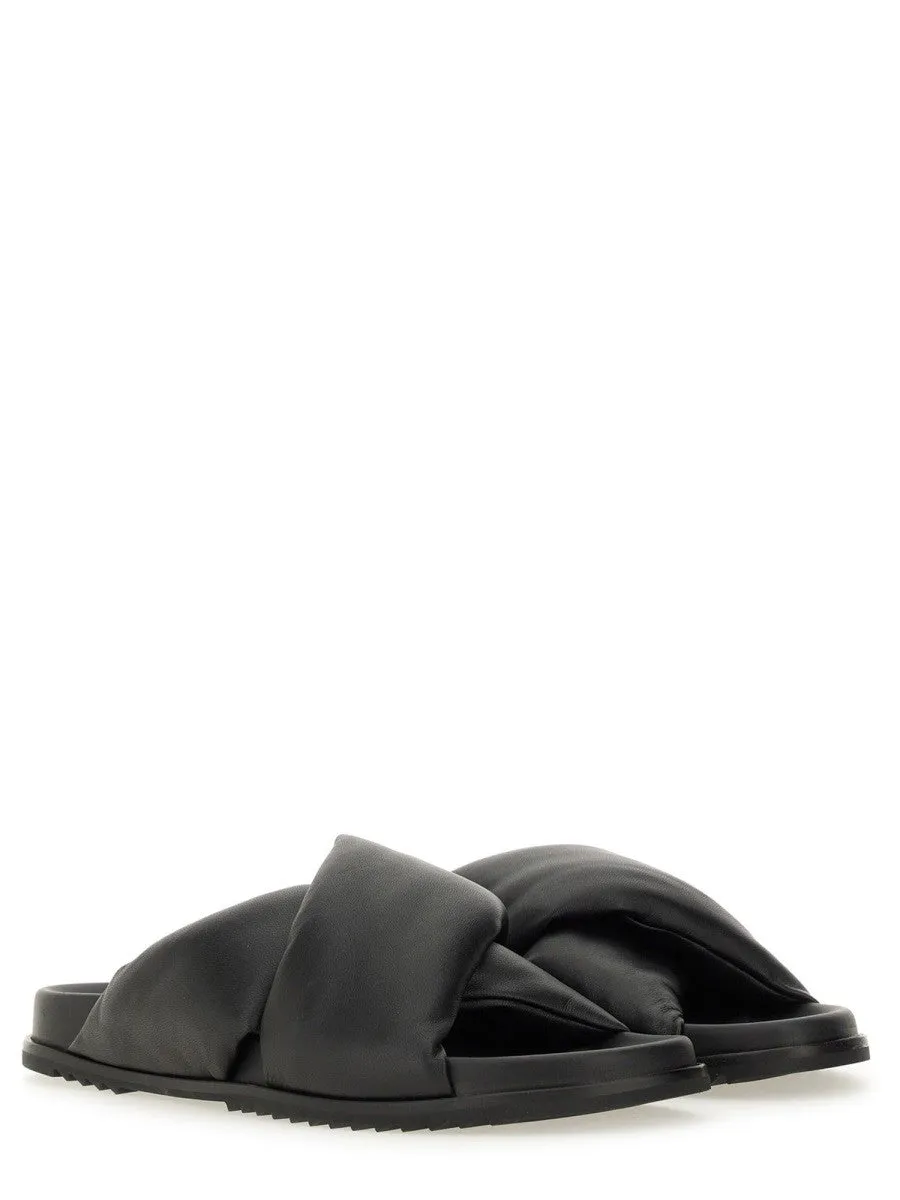 RICK OWENS LEATHER SLIDE SANDAL sold by Siebentaschen product image thumbnail 2