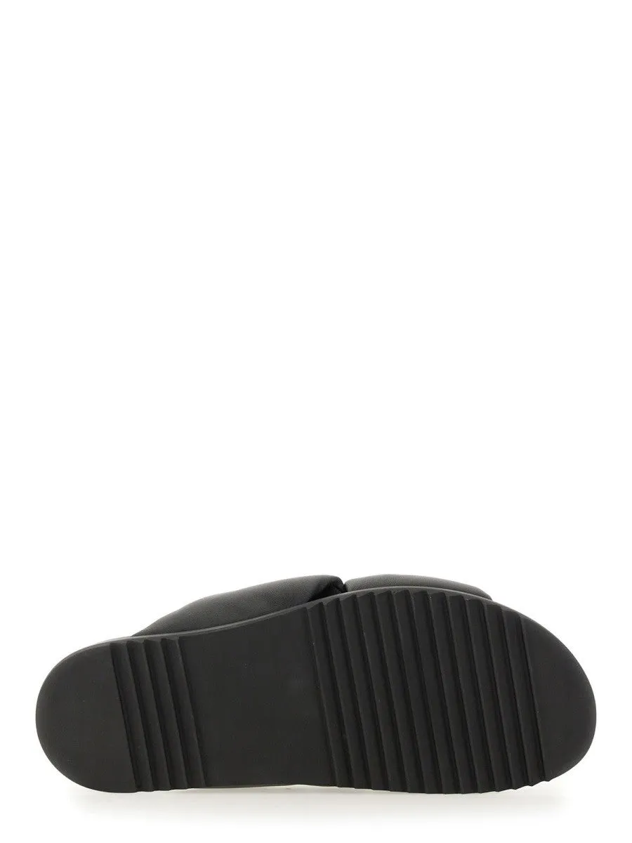 RICK OWENS LEATHER SLIDE SANDAL sold by Siebentaschen product image thumbnail 4