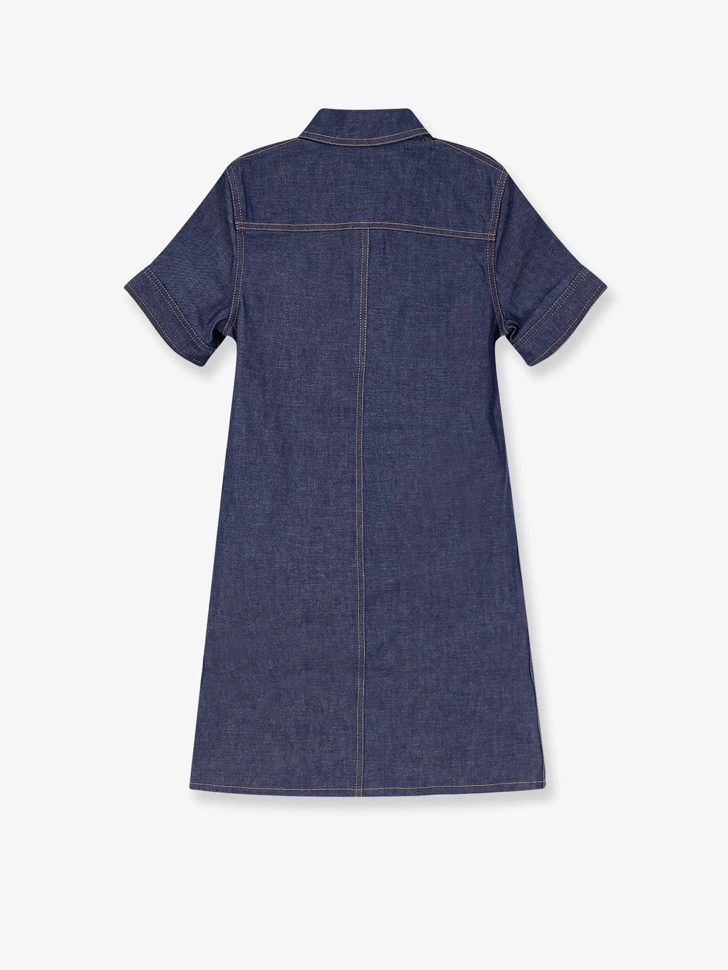 Celine Denim mini chemisier/dress sold by Siebentaschen product image thumbnail 2