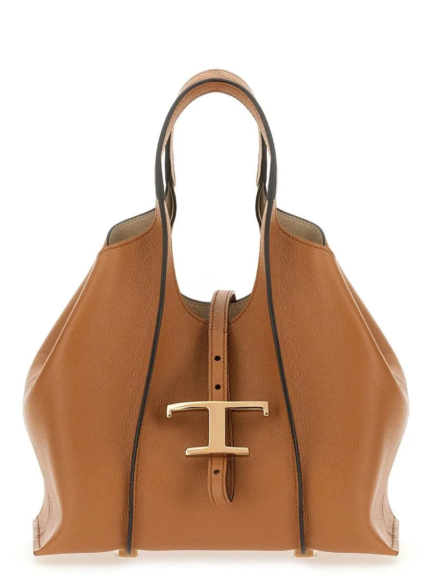 TOD'S BORSA SHOPPING "T TIMELESS MINI" sold by Siebentaschen