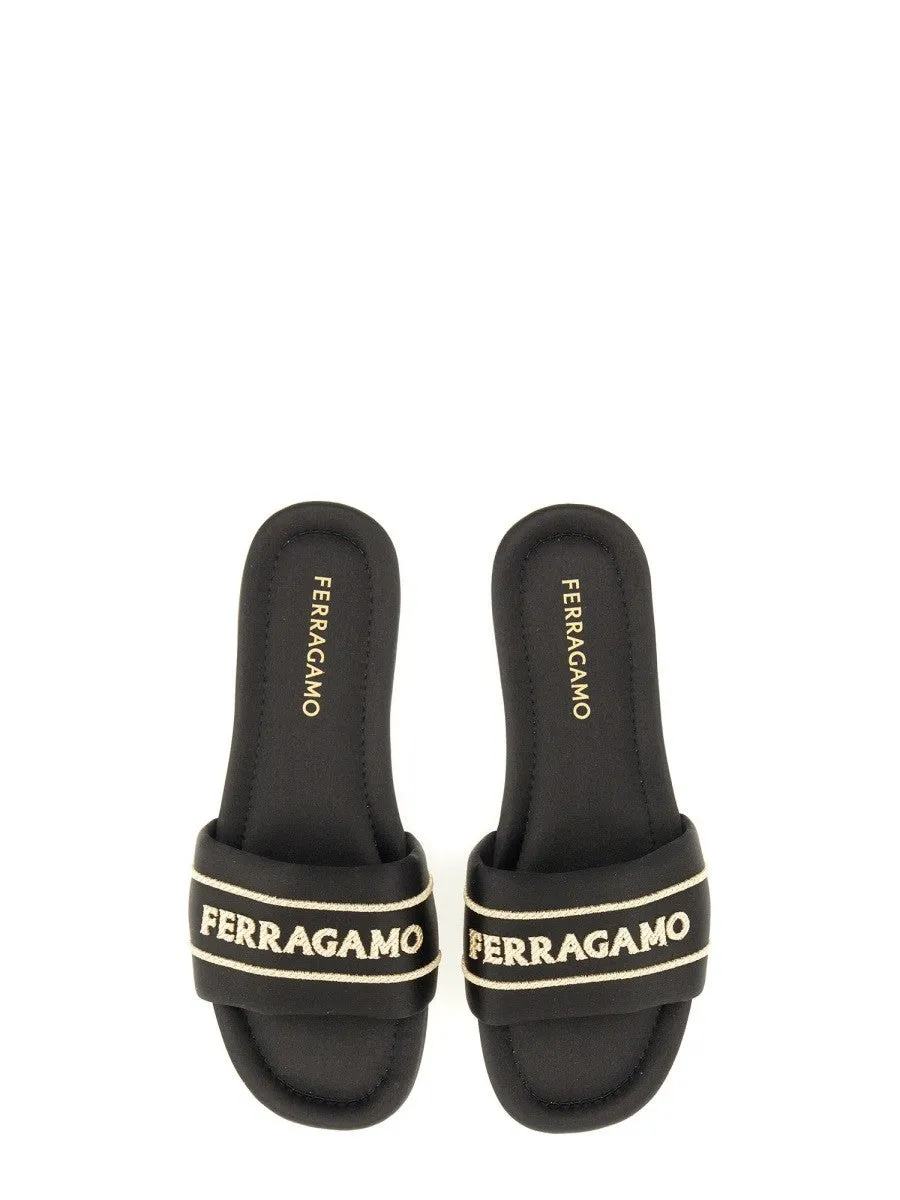 Ferragamo SLIDE SANDAL WITH LOGO sold by Siebentaschen product image thumbnail 5