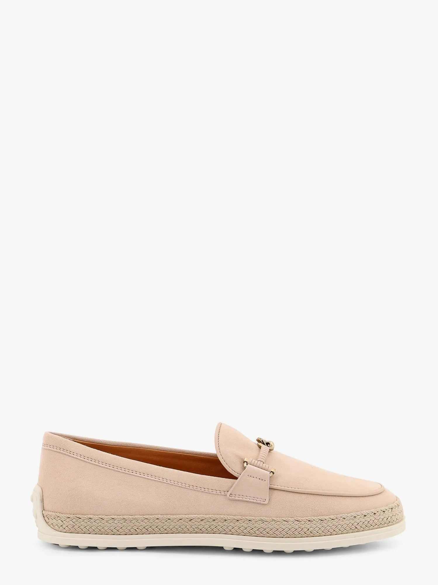 TOD'S Suede loafer with metal detail sold by Siebentaschen