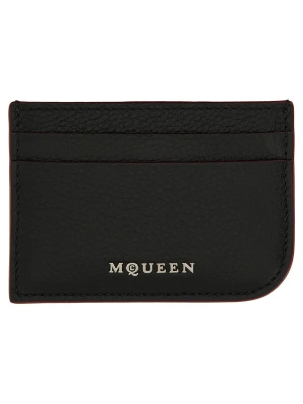 Alexander Mcqueen LEATHER CARD HOLDER sold by Siebentaschen
