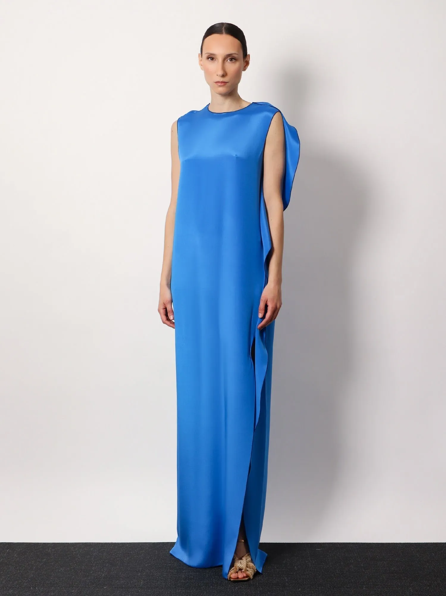 Max Mara Odessa silk long dress sold by Siebentaschen product image thumbnail 2
