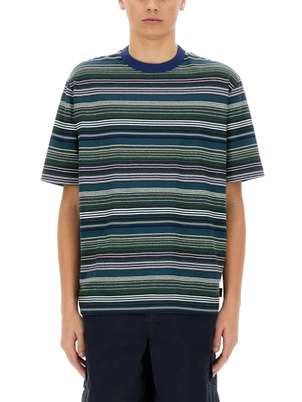 PS BY PAUL SMITH STRIPED T-SHIRT sold by Siebentaschen