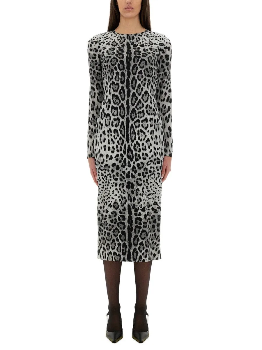 Dolce & Gabbana CHARMEUSE SHEATH LONGUETTE DRESS sold by Siebentaschen