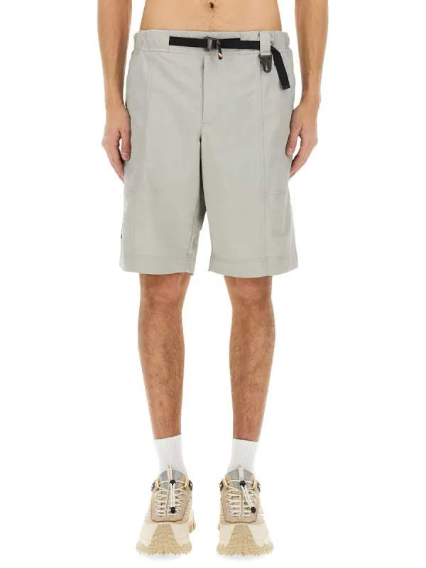 MONCLER GRENOBLE BELTED BERMUDA SHORTS sold by Siebentaschen