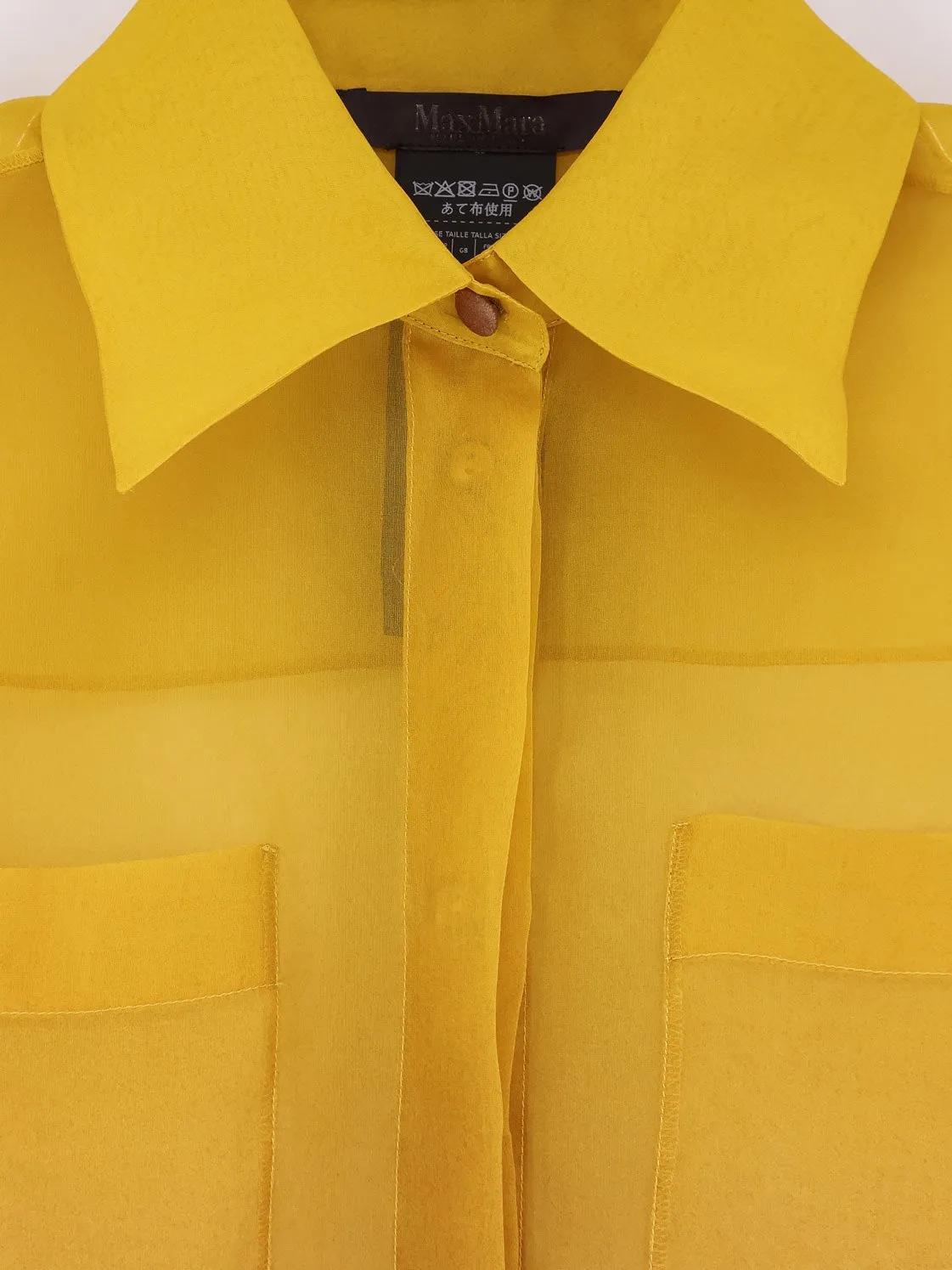 Max Mara Davina silk shirt sold by Siebentaschen product image thumbnail 4