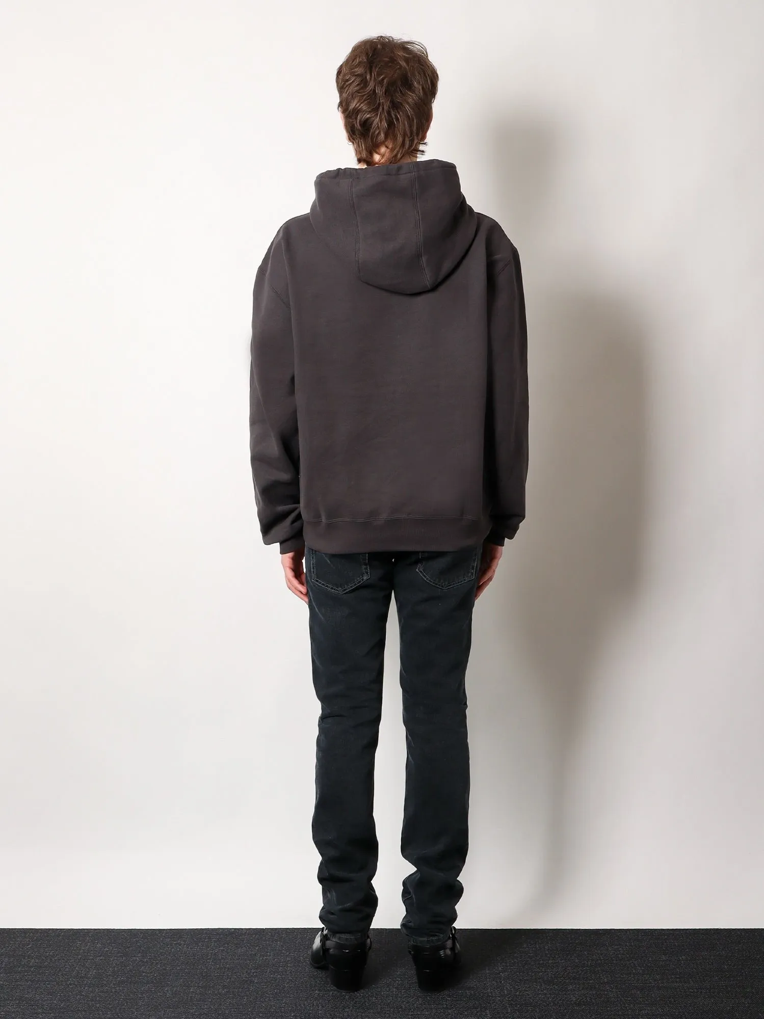 Saint Laurent Organic cotton sweatshirt with frontal logo embroidery sold by Siebentaschen product image thumbnail 3