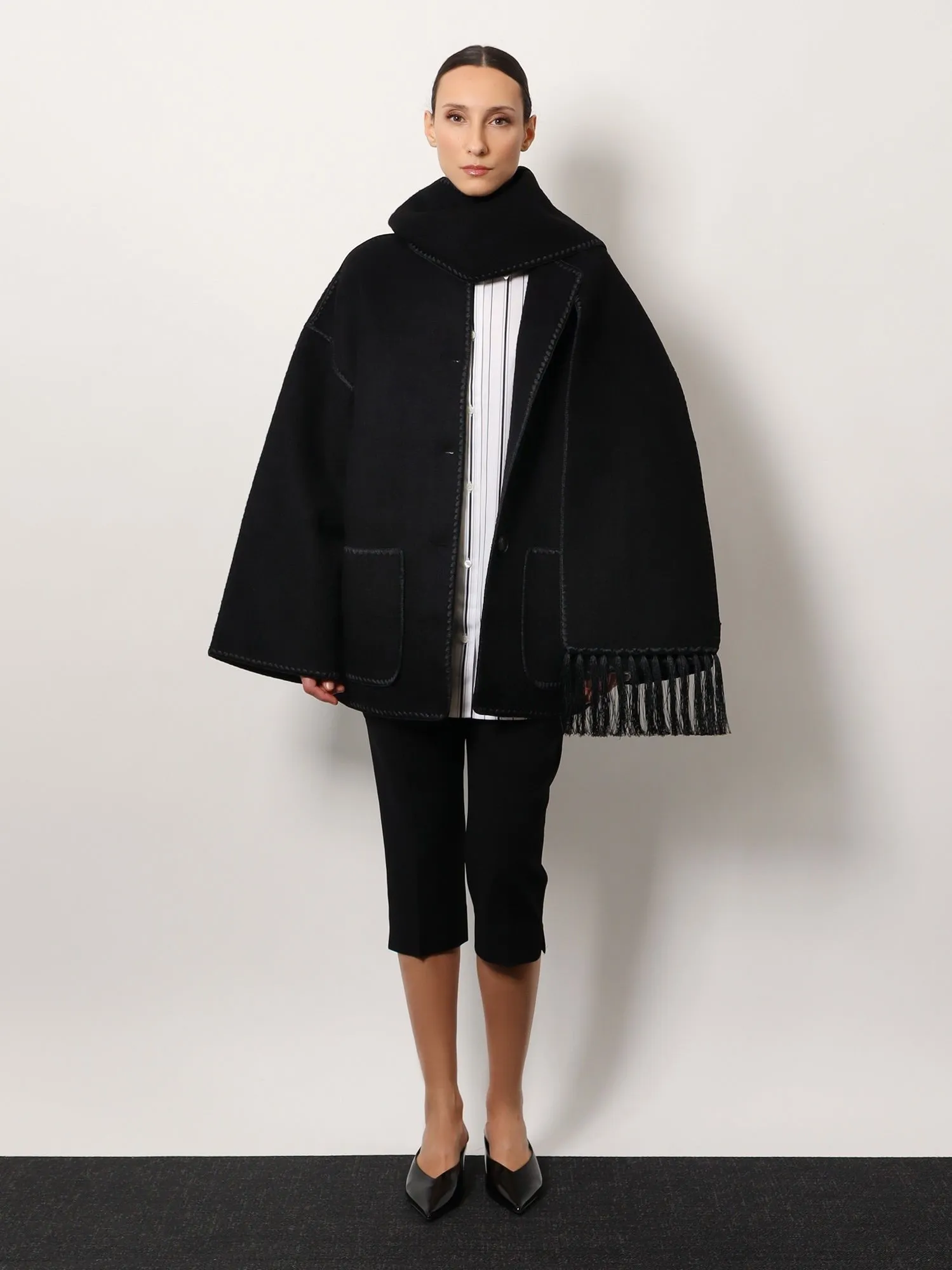 TOTEME Organic cotton shirt with striped motif sold by Siebentaschen product image thumbnail 2