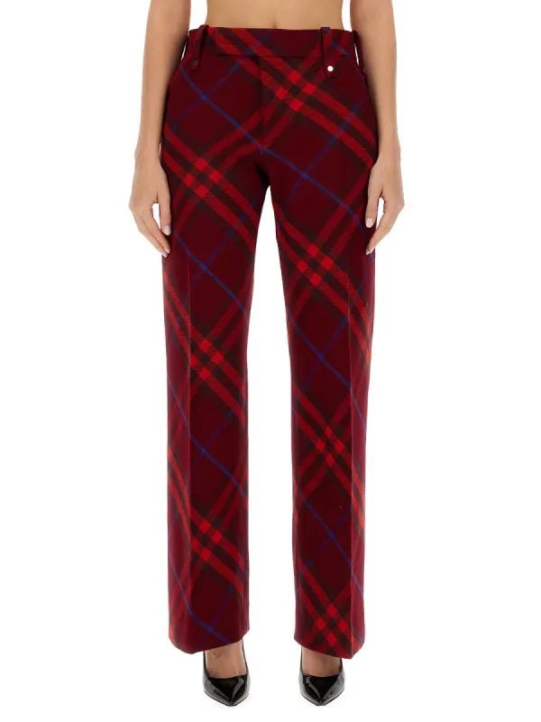 Burberry WOOL PANTS sold by Siebentaschen