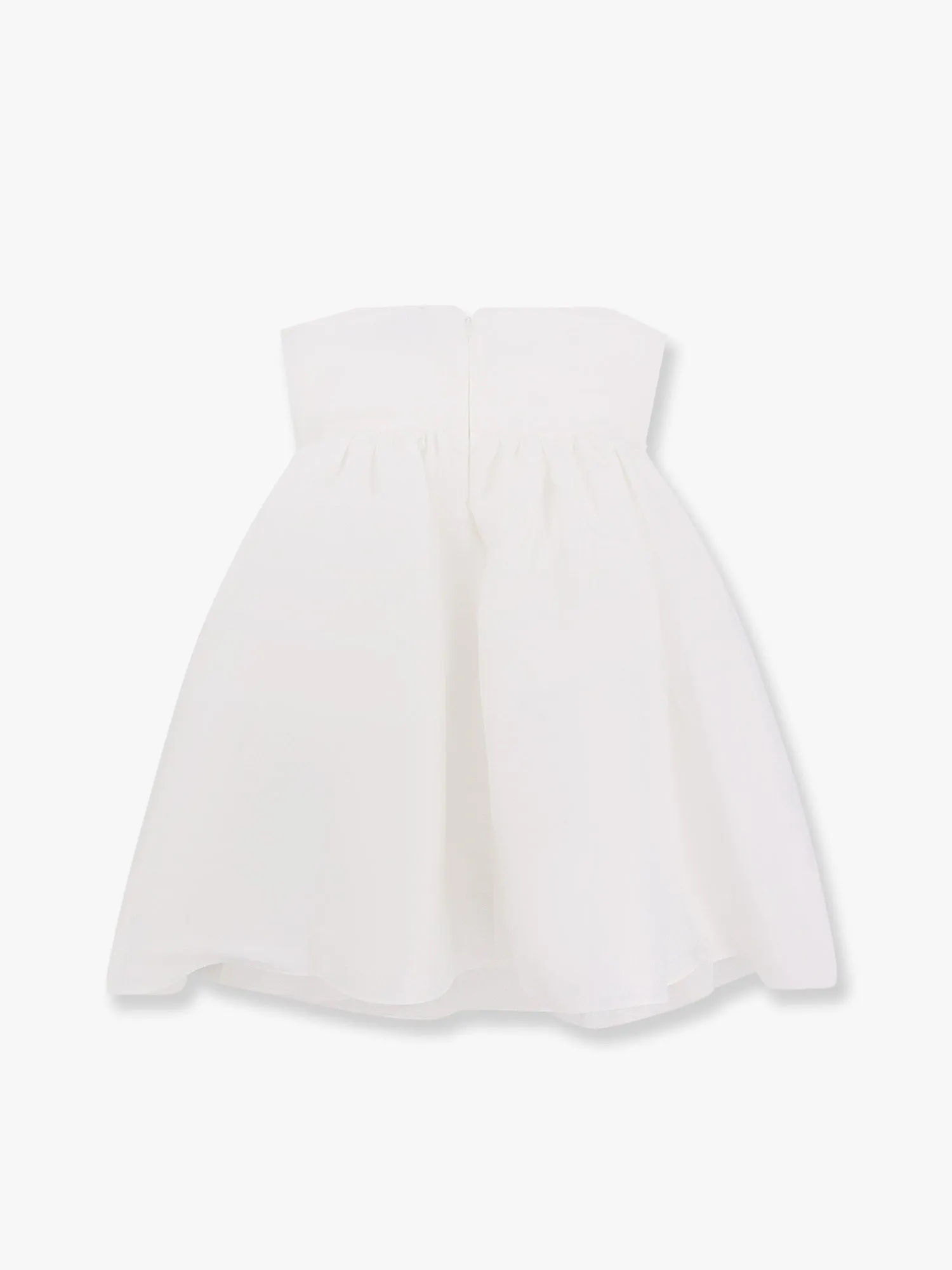 SELF PORTRAIT Taffeta décolleté dress with bow sold by Siebentaschen product image thumbnail 5