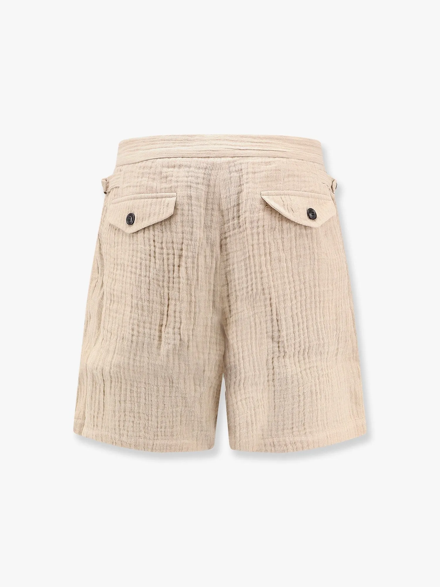 TONYWACK Double weave linen bermuda shorts sold by Siebentaschen product image thumbnail 2