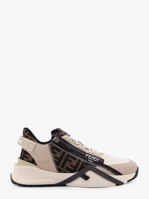 Fendi Fendi Flow leather sneakers with FF motif sold by Siebentaschen