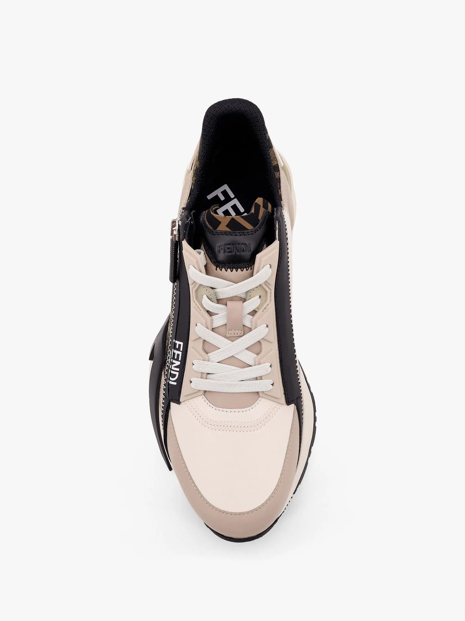 Fendi Fendi Flow leather sneakers with FF motif sold by Siebentaschen product image thumbnail 5