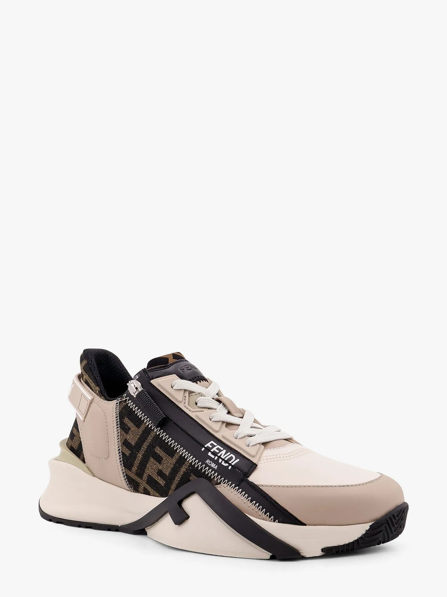 Fendi Fendi Flow leather sneakers with FF motif sold by Siebentaschen product image thumbnail 2