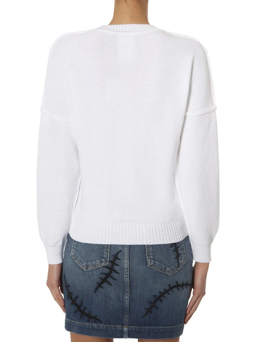 Moschino CREW NECK SWEATER sold by Siebentaschen product image thumbnail 4