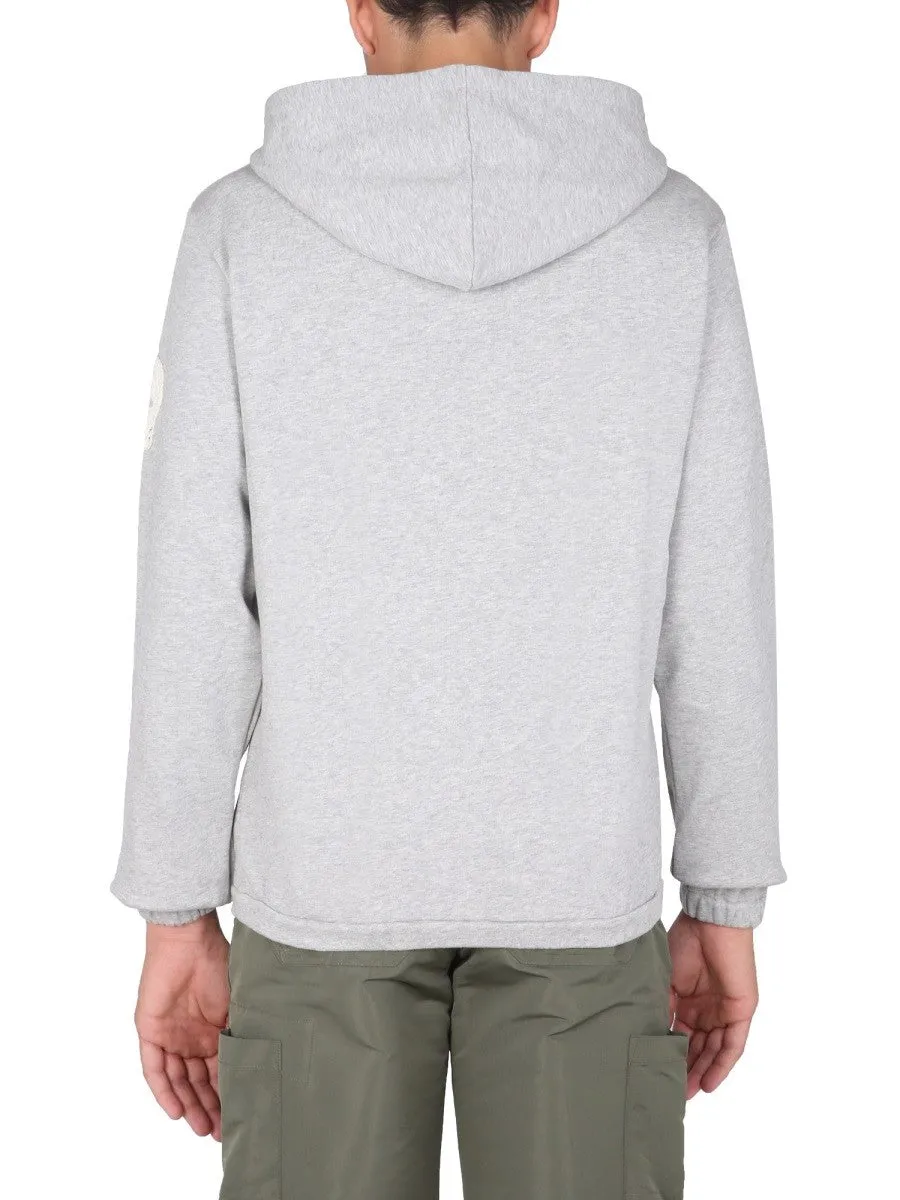Alexander Mcqueen SWEATSHIRT WITH EMBROIDERED SKULL sold by Siebentaschen product image thumbnail 3