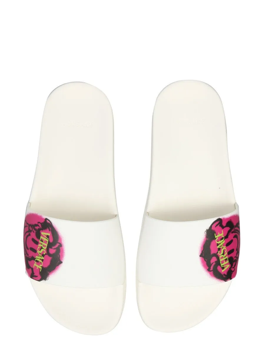 Versace MEDUSA SMILEY SLIDE SANDALS sold by Siebentaschen product image thumbnail 2