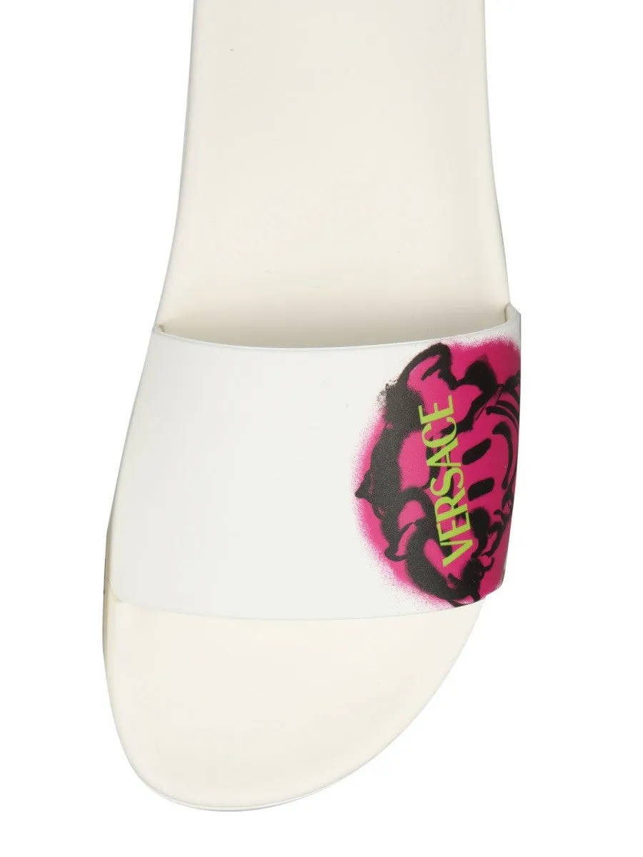 Versace MEDUSA SMILEY SLIDE SANDALS sold by Siebentaschen product image thumbnail 3