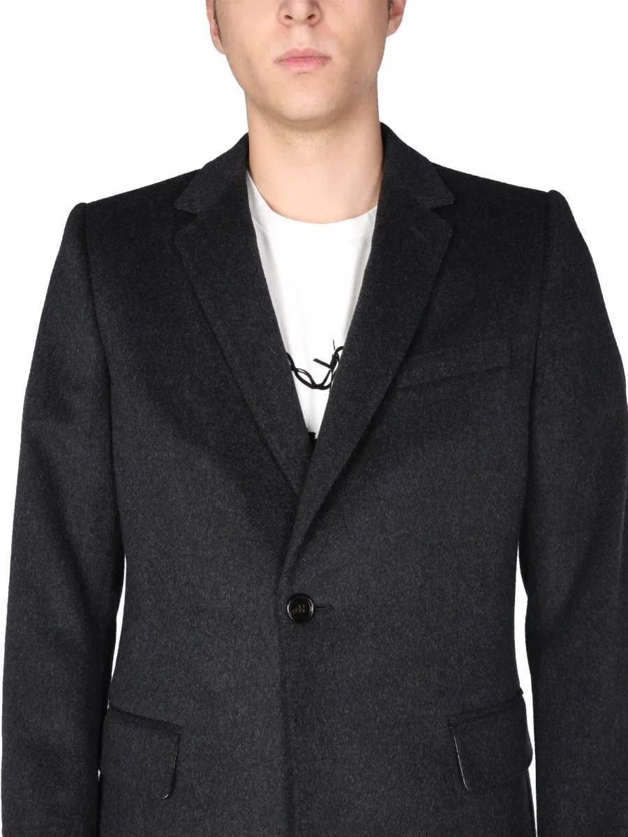 Dolce & Gabbana SINGLE-BREASTED VELOURS COAT sold by Siebentaschen product image thumbnail 4