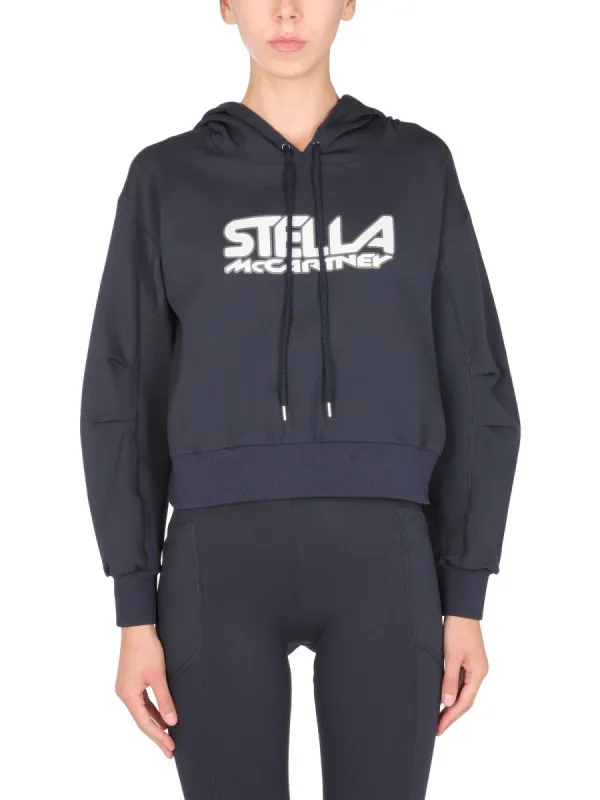 stella mccartney SCUBA SWEATSHIRT WITH LOGO sold by Siebentaschen