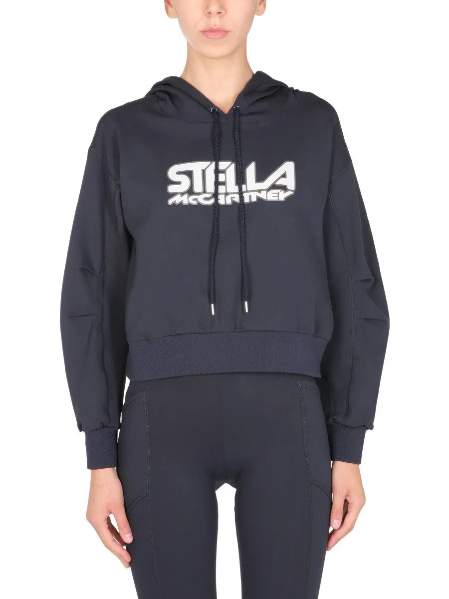 stella mccartney SCUBA SWEATSHIRT WITH LOGO sold by Siebentaschen