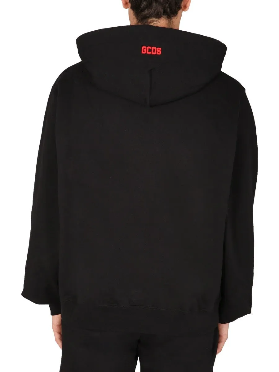 gcds SWEATSHIRT WITH RUBBER LOGO sold by Siebentaschen product image thumbnail 3