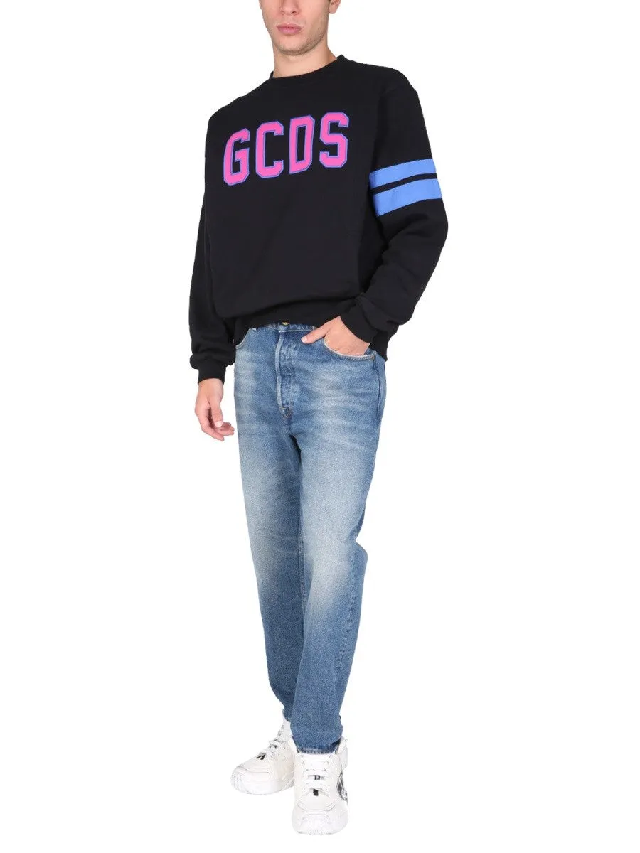 gcds LOGO EMBROIDERED COTTON SWEATSHIRT sold by Siebentaschen product image thumbnail 2