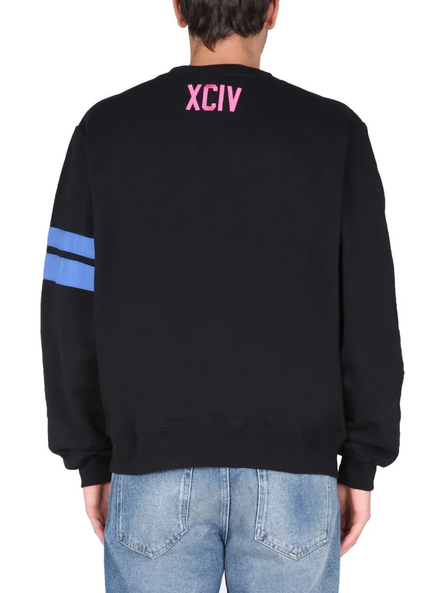 gcds LOGO EMBROIDERED COTTON SWEATSHIRT sold by Siebentaschen product image thumbnail 3