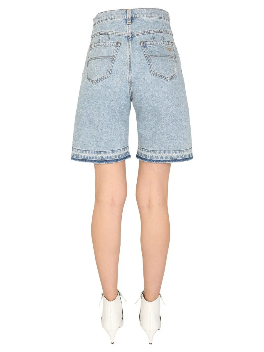 Philosophy Di Lorenzo Serafini DENIM BERMUDA sold by Siebentaschen product image thumbnail 4