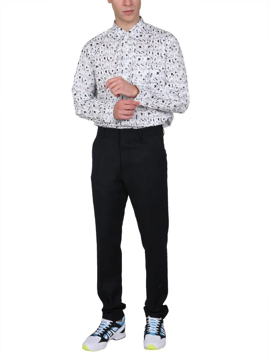 COMME DES GARCONS SHIRT X KAWS PRINT SHIRT sold by Siebentaschen product image thumbnail 2