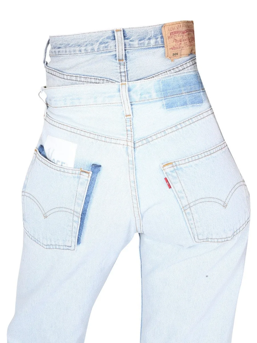 1/OFF DOUBLE WAISTED JEANS sold by Siebentaschen product image thumbnail 5