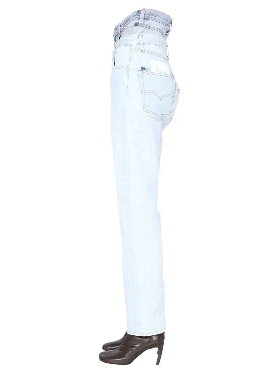 1/OFF DOUBLE WAISTED JEANS sold by Siebentaschen product image thumbnail 3