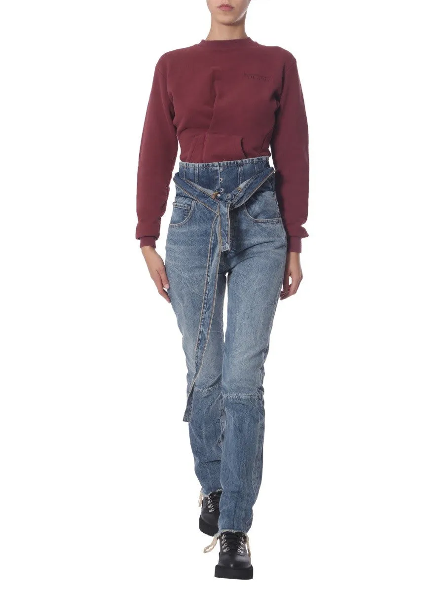 UNRAVEL CREW NECK SWEATSHIRT sold by Siebentaschen product image thumbnail 2