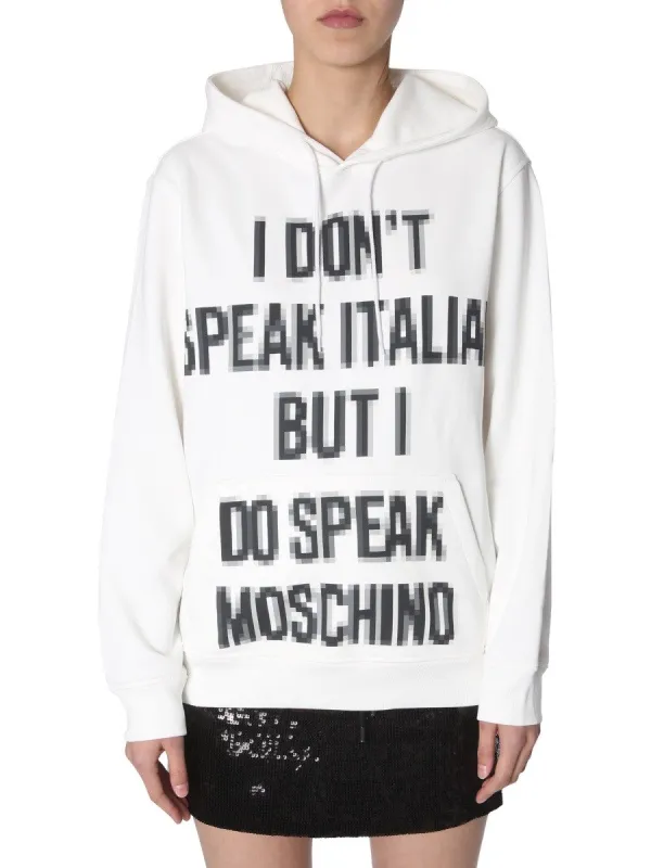 Moschino HOODED SWEATSHIRT sold by Siebentaschen