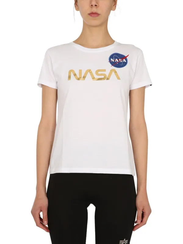 ALPHA INDUSTRIES "NASA" T-SHIRT made by Alpha Industries