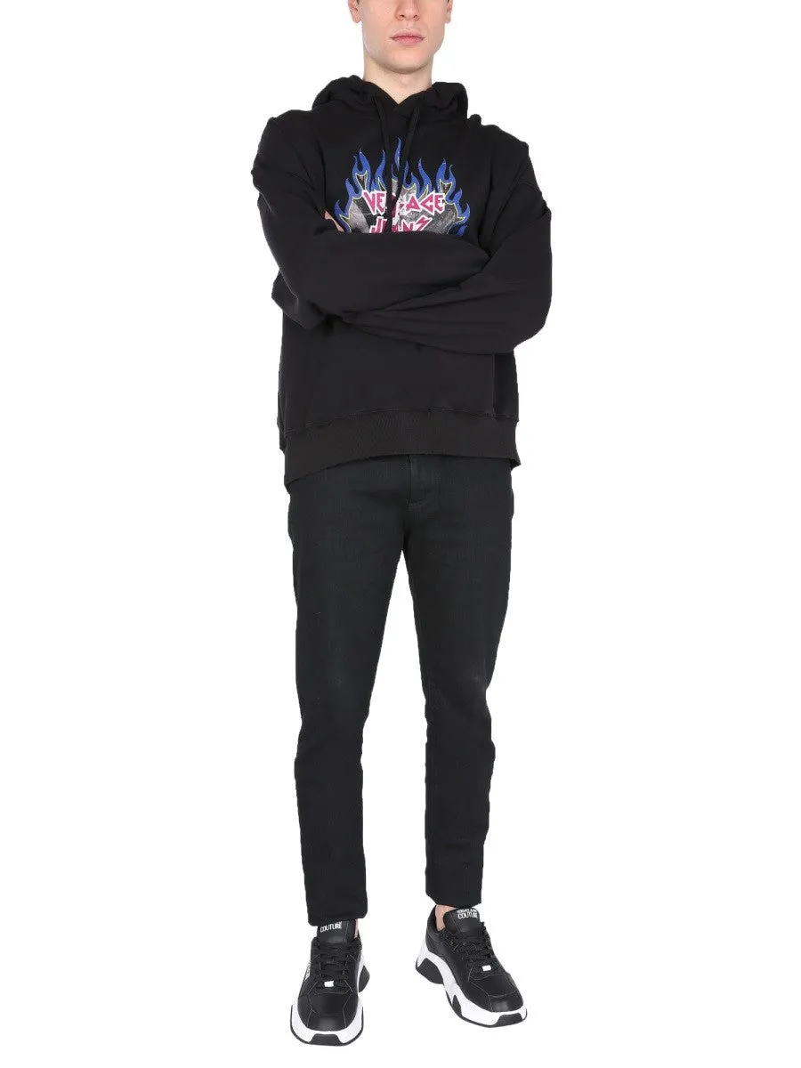 Versace Jeans Couture SWEATSHIRT WITH ROCK LOGO sold by Siebentaschen product image thumbnail 2