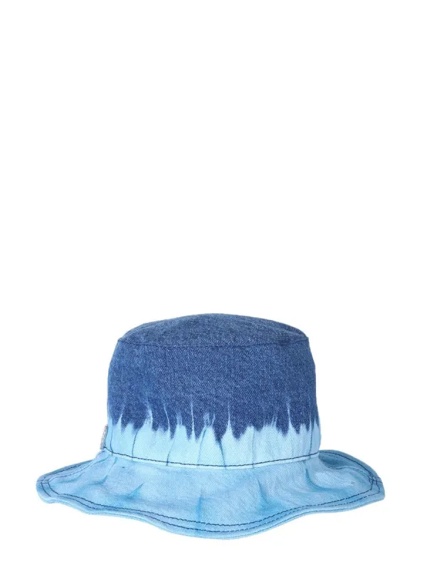 alberta ferretti BUCKET HAT WITH TIE DYE PRINT sold by Siebentaschen