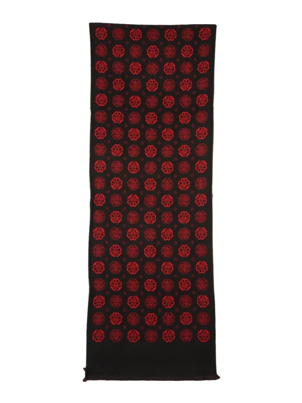 Alexander Mcqueen SCARF WITH JACQUARD PATTERN sold by Siebentaschen