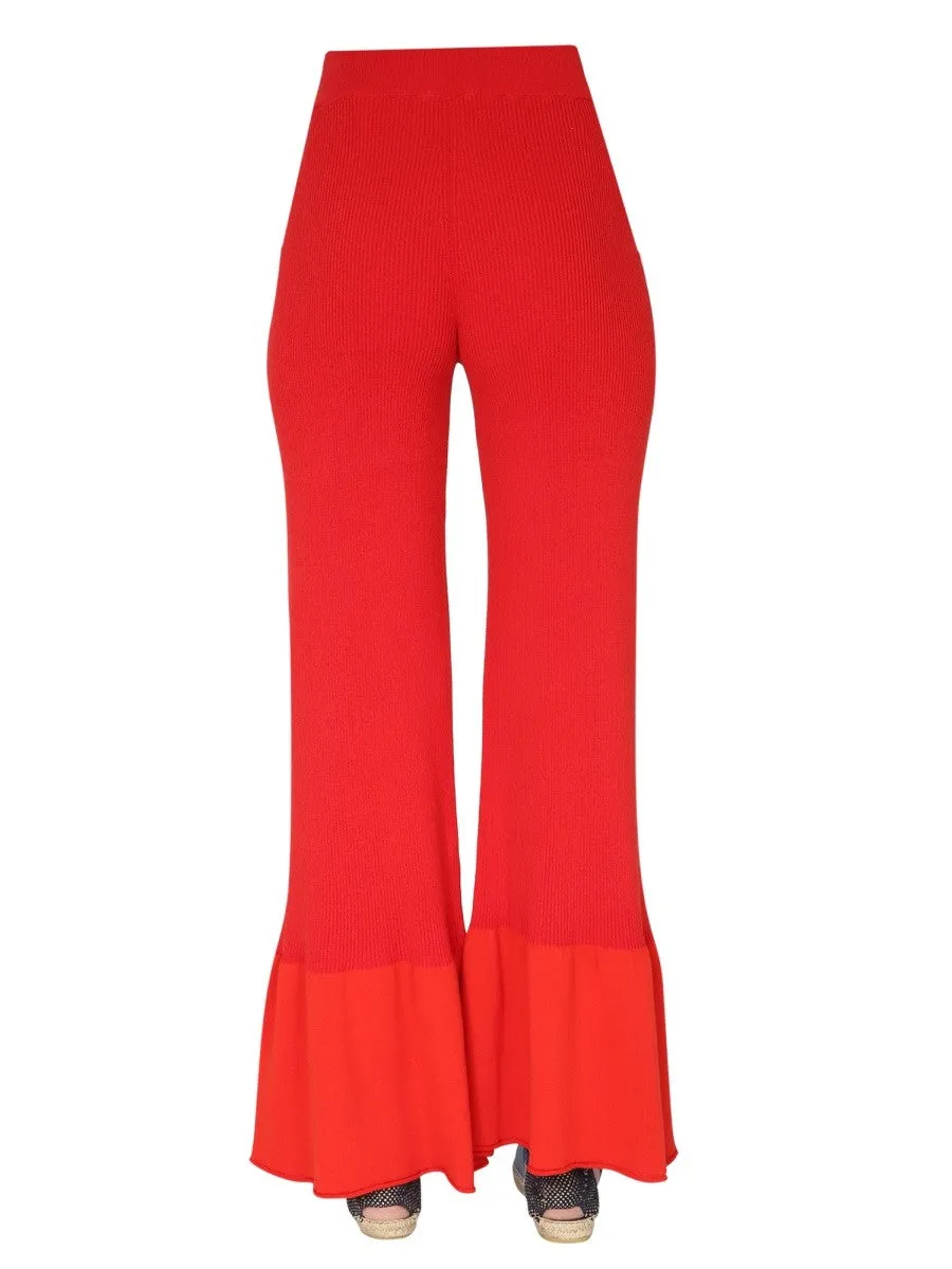 stella mccartney RIBBED KNIT TROUSERS sold by Siebentaschen product image thumbnail 4