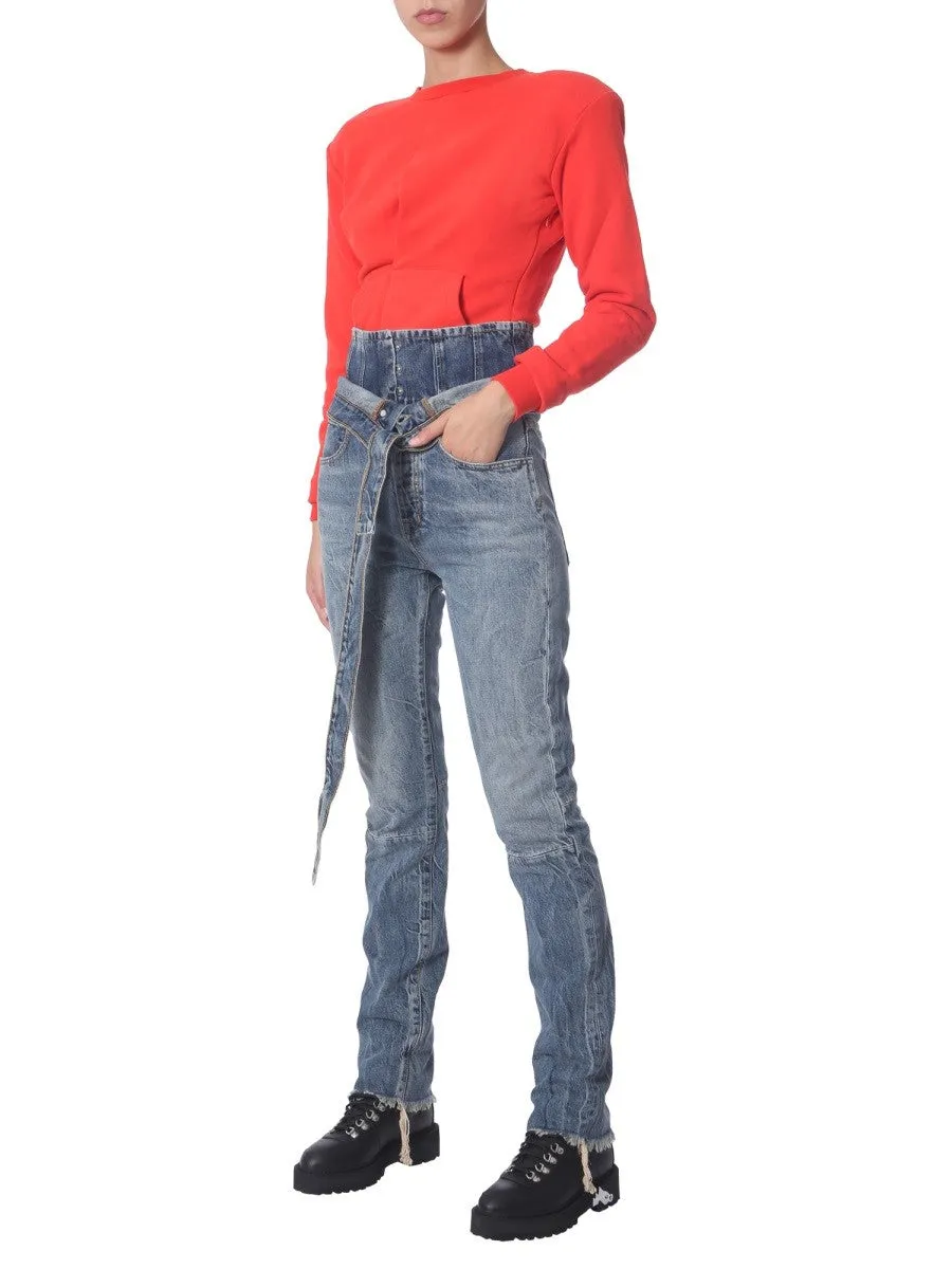 UNRAVEL CREW NECK SWEATSHIRT sold by Siebentaschen product image thumbnail 2