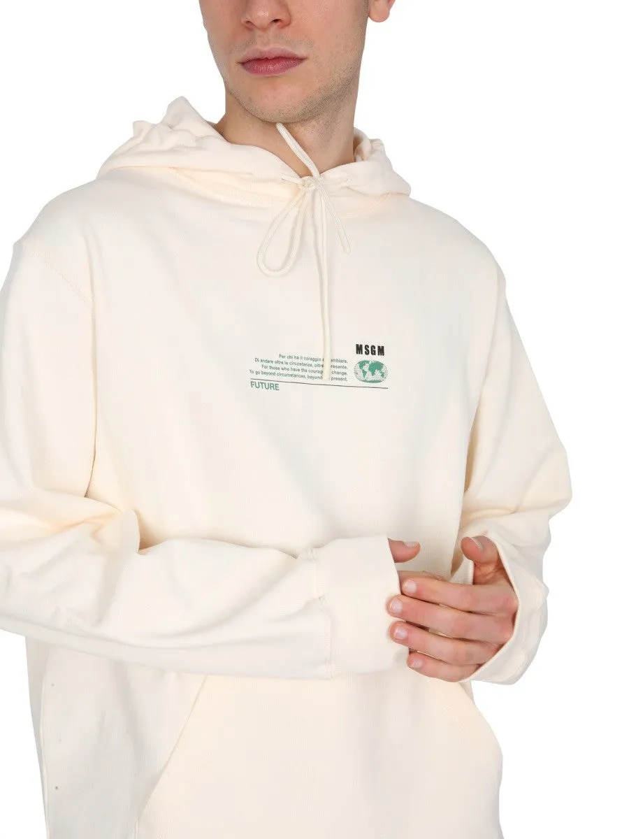 msgm FANTASTIC GREEN SWEATSHIRT sold by Siebentaschen product image thumbnail 4