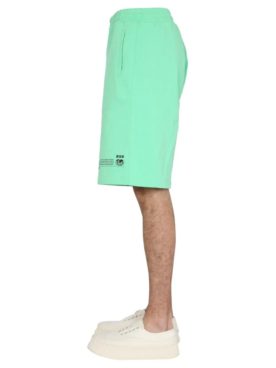 msgm FANTASTIC GREEN BERMUDA sold by Siebentaschen product image thumbnail 3